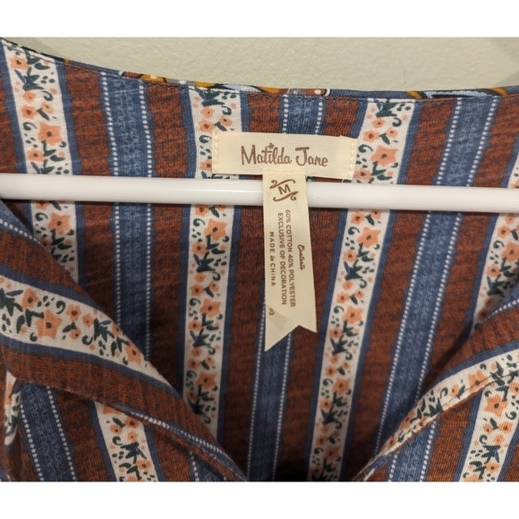 Matilda Jane Heart to Heart Pasture Flutter Dress Size Medium - Picture 4 of 5